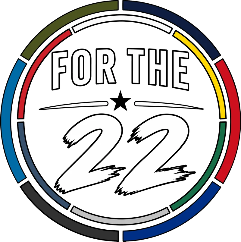 For The 22 logo